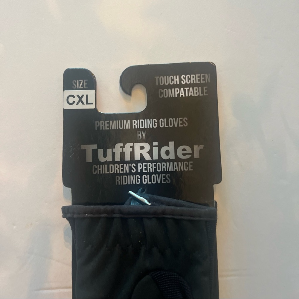Black Riding Gloves - Picture 4 of 6